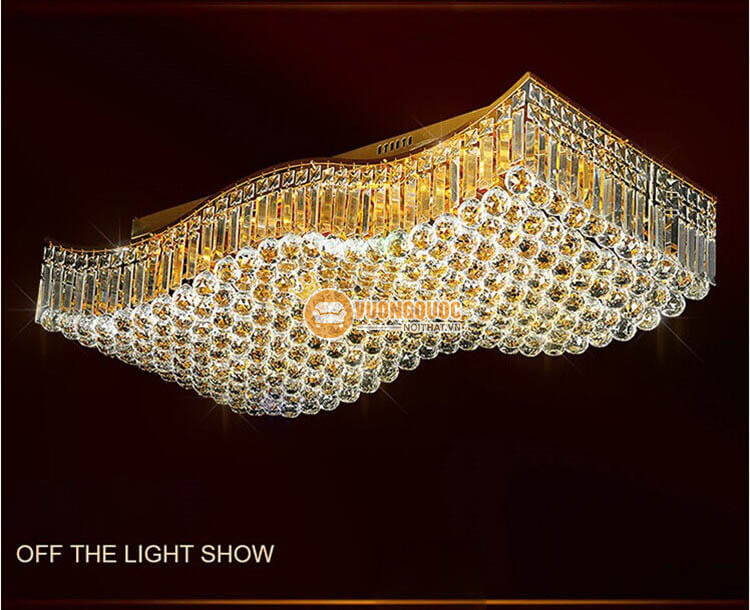 Đèn ốp trần hình chữ nhật kích thước lớn CM230-4